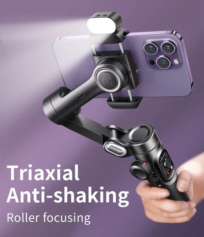 3-Axis Gimbal Stabilizer with AI Face Tracking